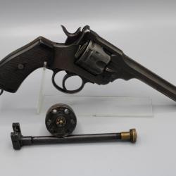 rare Webley Modèle : Mark VI avec sa  conversion 22LR