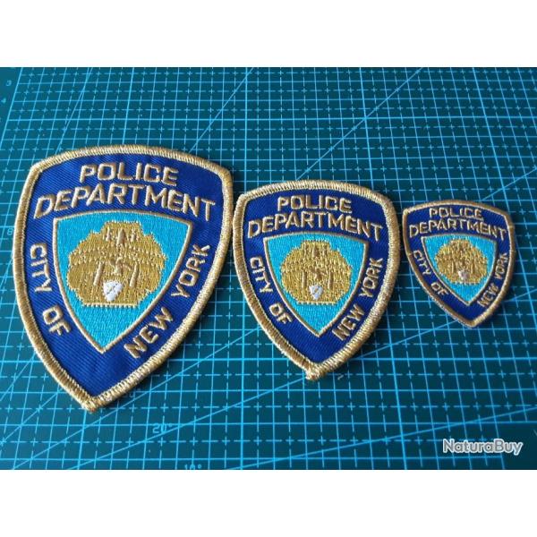 Lot ecusson patch police new York