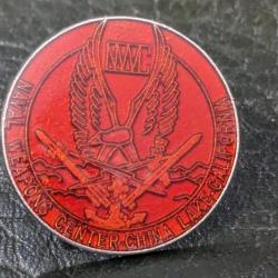 H pins insigne militaire NWC Naval Weapons Center lapel enamel pin badge patch Tres Bon Etat Diametr