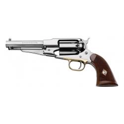 Réplique poudre noire Pietta 1858 RM inox Shériff quadrillé Cal.44