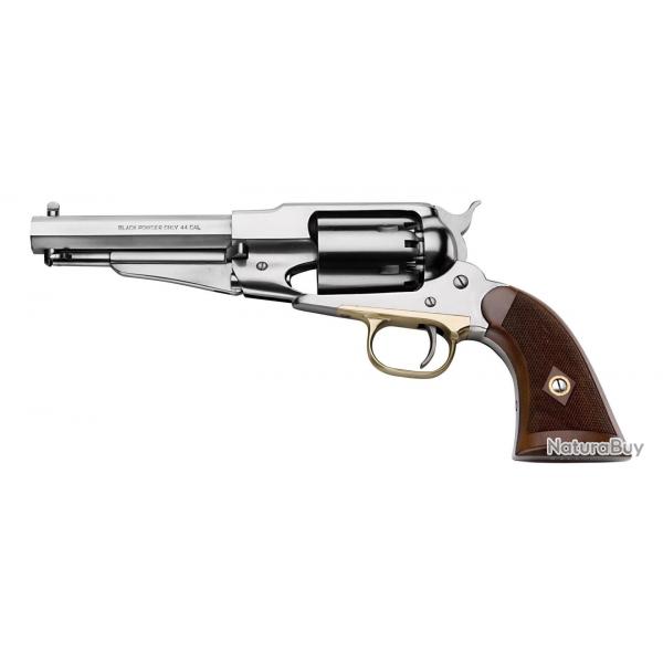 Rplique poudre noire Pietta 1858 RM inox Shriff quadrill Cal.44