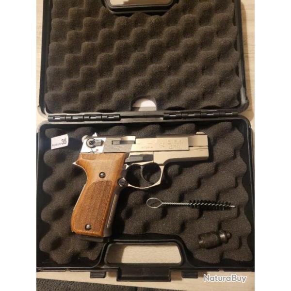WALTHER - Pistolet  blanc Walther P88 nickel