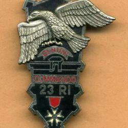 Insigne 23° RI  -  23° Régiment d'Infanterie - CEC