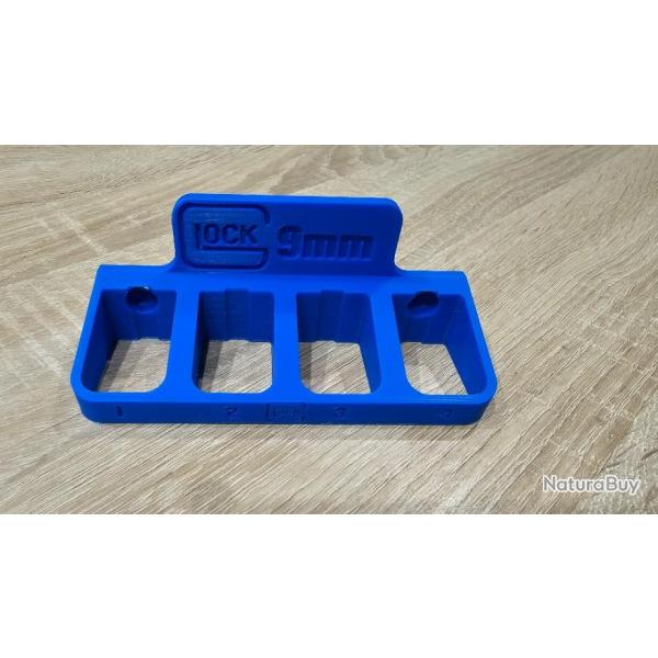 Support 4 chargeurs pour Glock 17, 19, 22, 28 etc