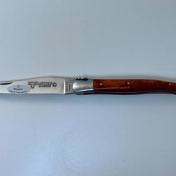 Couteau Laguiole en Aubrac bois de Bruyère