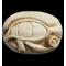 petites annonces chasse pêche : Égypte Antique: scraboide oeil Udjat en stéatite (Nouvel Empire 1570-1070 Av-JC). Royal-Athena