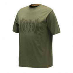 T Shirt Homme Beretta Trident Dark Olive