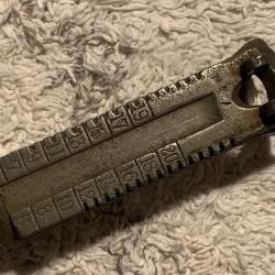 Militaria Allemand WW1 Tunnel de Hausse Mauser G98 Occasion