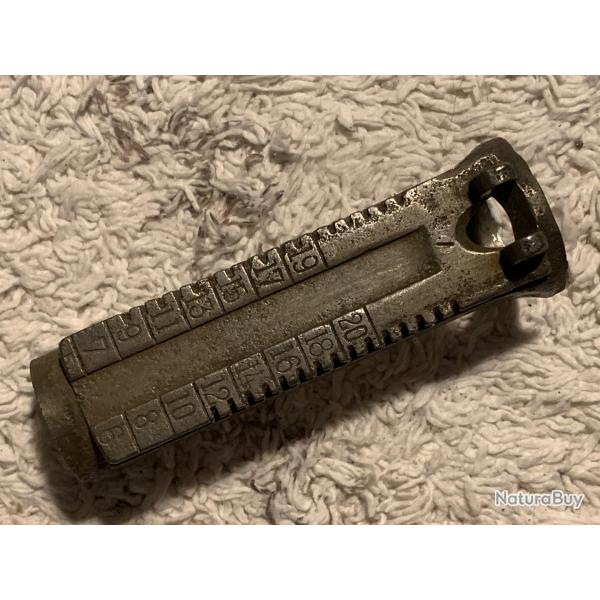 Militaria Allemand WW1 Tunnel de Hausse Mauser G98 Occasion