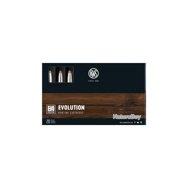 Munitions RWS cal.8x57 js evo 13g 200gr par 20