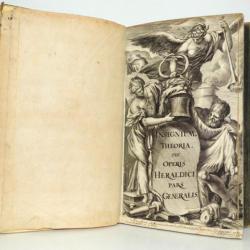 1690. P. Jacobo Spenero Insignium theoria seu operis heraldici pars generalis