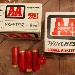 2 boîtes de winchester skeet AA 32gr Num 9 collector collection ou tir