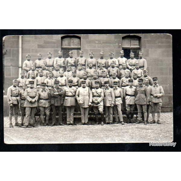 121e e.t.a 32e compagnie landau 1927 carte photo de groupe officiers,  escadron du train automobile