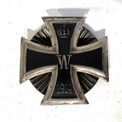 Ancienne Médaille Broche Allemande ww1 Croix de Fer 1er type
