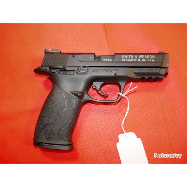 Pistolet S&W M&P22 en 22Lr complet avec sa mallette d'origine