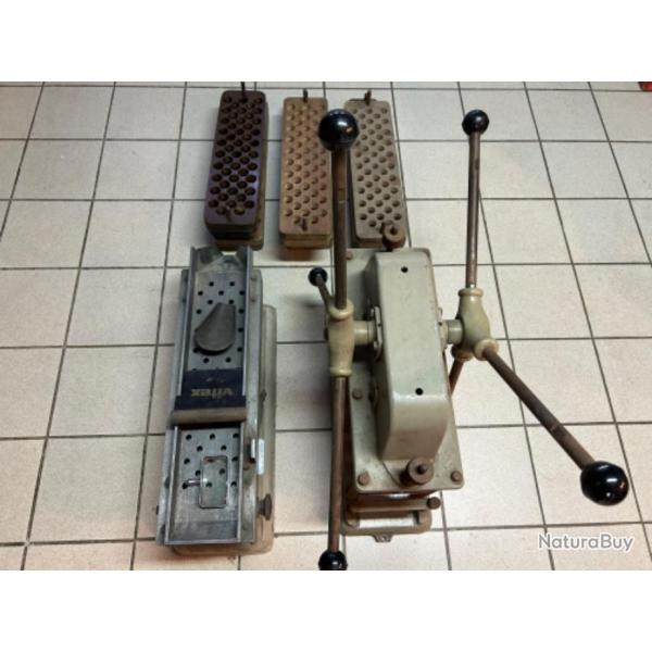 MACHINE D'ARMURIER POUR CARTOUCHE DE CHASSE