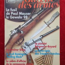 gazette des armes N°250 Mauser gew 98 Rolling Block sabre dragons 1814 Bergmann