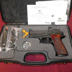 Pistolet SIG SAUER P320AXG CUSTOM WORKS en 9x19mm avec point rouge ROMEO ZERO