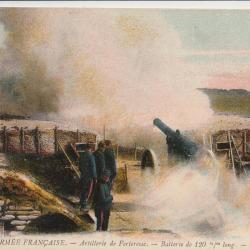 3 cartes postales anciennes de la série "L'armée française" - n°64, 65 et 66 - Artillerie