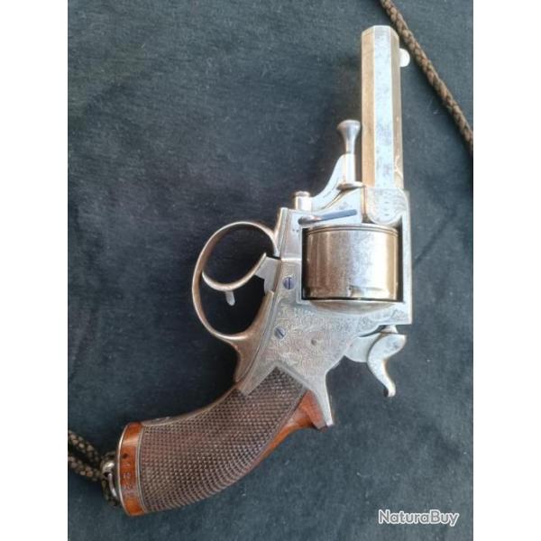 Exceptionnel revolver Tranter Wilkinson grav calibre 450