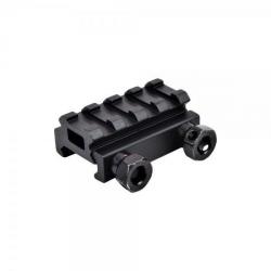 Rail Rehausseur Bas 4 Slot Noir (JS Tactical)