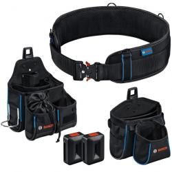 Kit porte-outils Bosch Professional Combi-Kit ceinture avec sacoche et 2 ProClick Holders