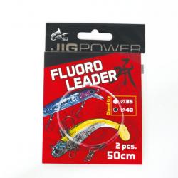 Bdl Fluoro Carbon 50Cm X2 Powerline 0.35mm