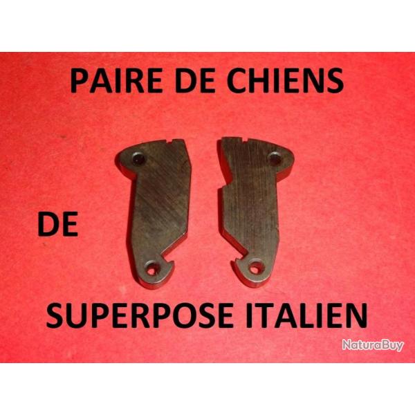 paire de chiens de fusil superpos ITALIEN "KETTNER" - VENDU PAR JEPERCUTE (D23B781)