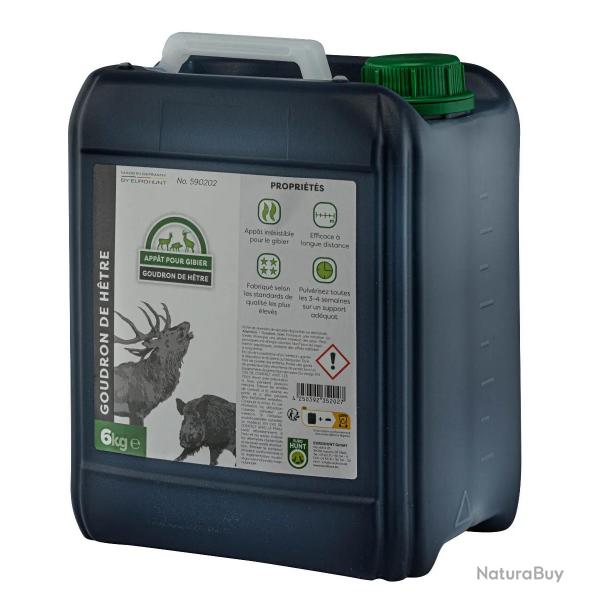 Goudron végétal Naturel de hêtre 6 Kg Eurohunt Sans Additif