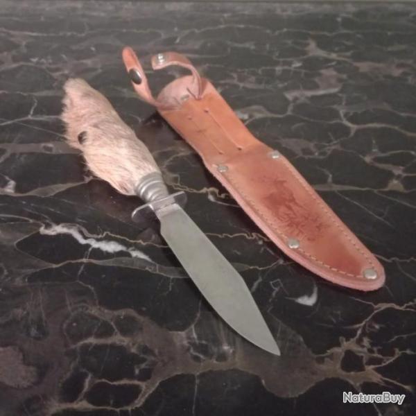 couteau de chasse enfant avec tui d'origine