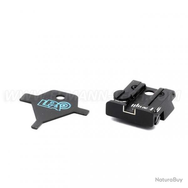 LPA TPU84BZ18 Adjustable Rear Sight for CZ 100, CZ75 P07 Duty