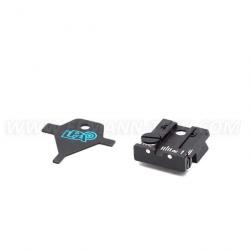 LPA TPU84BZ30 Adjustable Rear Sight for CZ 100, CZ75 P07 Duty