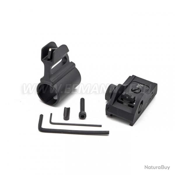 LPA SHT05W Adjustable Sight Set for BAR11W+D7+SG6+M1B+Blister