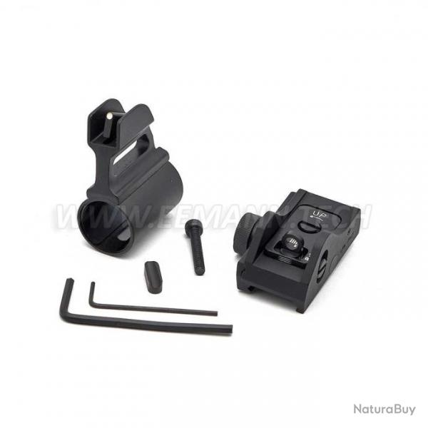 LPA SHT01W Adjustable Sight Set for BAR11W+D4+SG6+M1B+Blister