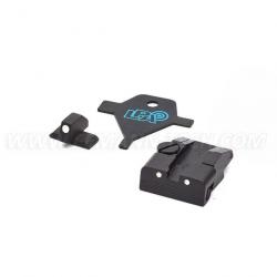 LPA SPR33X430 Adjustable Sight Set for PX4 all models with White Dots