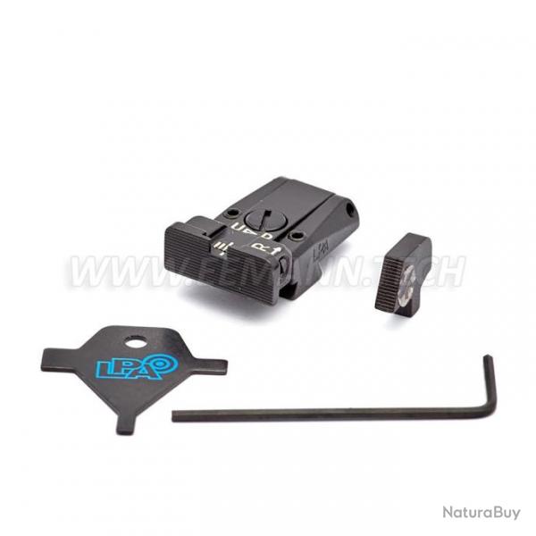 LPA SPR80CT07 Adjustable Sight Set for COLT SERIES 80