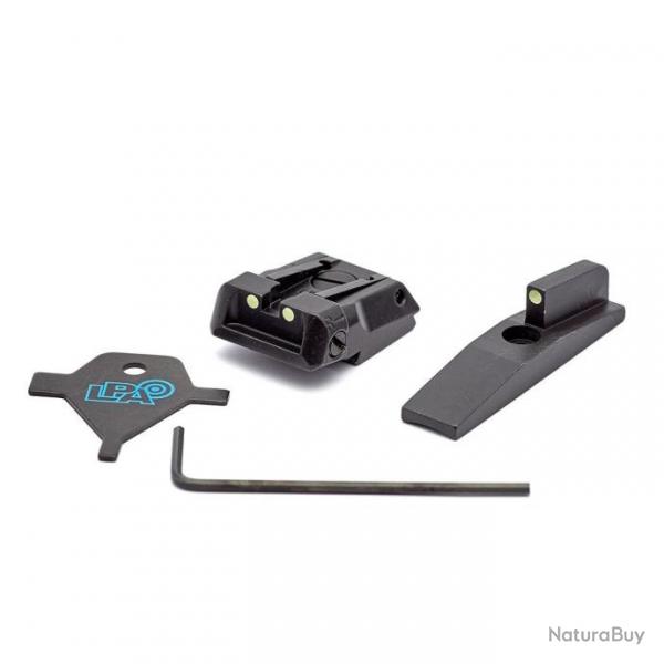 LPA SPL23RU Ensemble de vise pour Ruger Mark IV 22/45 lite