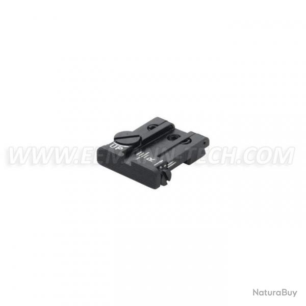 LPA TPU55BR07 Adjustable Rear Sight for Browning HP Vigilant