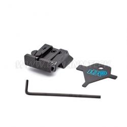 LPA TPU31SP07 Adjustable Rear Sight for Springfield (Novak Cut)