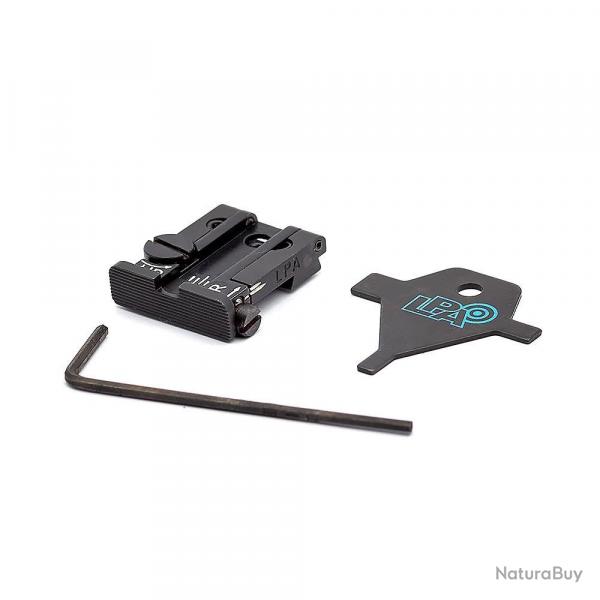 LPA TPU42SG07 Viseur arrire rglable pour Sig Sauer P226 LDC