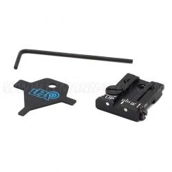 LPA TPU25SS30 Adjustable Rear Sight for Sig Sauer P/220/225/226/228/229/239, P320, SP2009, XD Spring
