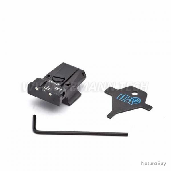 LPA TR64SW30 Adjustable Rear Sight for S&W 645/745