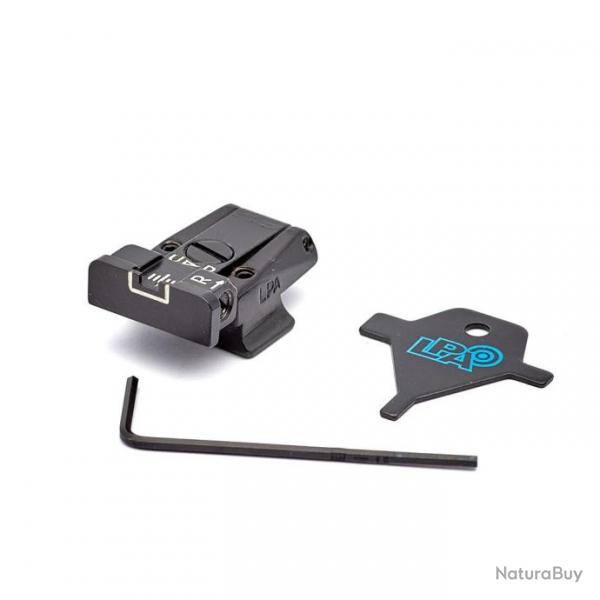 LPA TR64SW18 Vise arrire rglable pour S&W 645/745