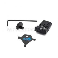 LPA SPR28SS07 Adjustable Sight Set for Sig Sauer P220, P225, P226, P228