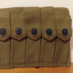 Porte chargeurs Thompson US 5 compartiments - WW2