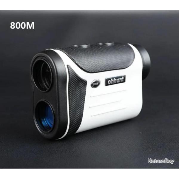 Ohhunt Telemetre Laser 800M Blanc Paiement en 3 ou 4 fois - LIVRAISON GRATUITE !!!