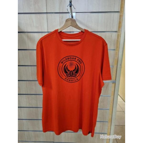 T-shirt Harkila Wildboar pro orange blaze Taille XL