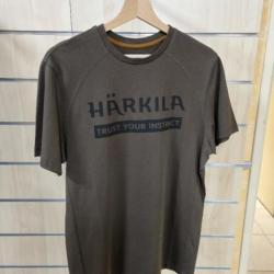 T-shirt Harkila logo vert Taille S