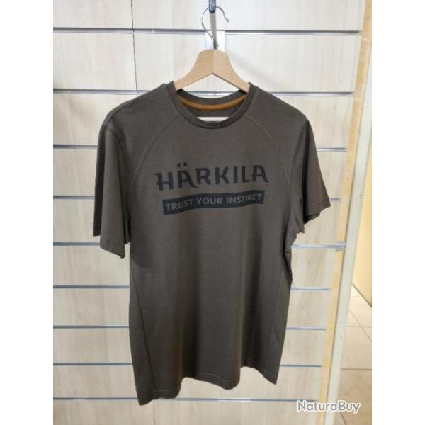 T-shirt Harkila logo vert Taille S