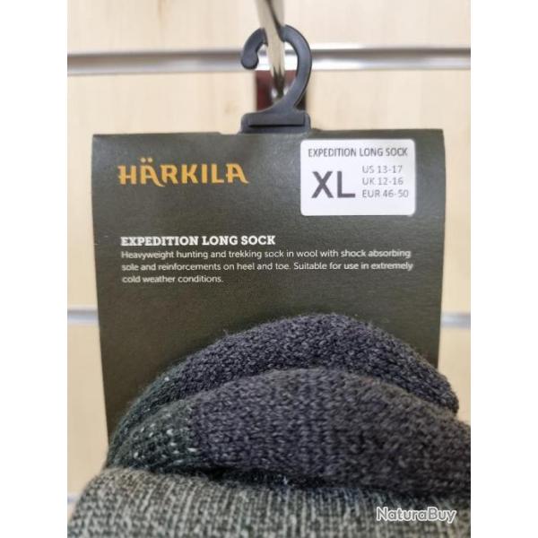 Chaussettes Longues Harkila Expedition Taille XL